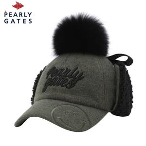 [파리게이츠] 여성 탈착 폼폼이 부클 이어워머 볼캡_521E4CP005_KH