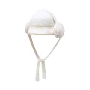 헤지스 골프 여성 25FW 아이보리 여성 겨울 이어머프 버킷햇 HWHE5F704IV