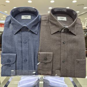 [레노마셔츠]투톤 라이크도비 일반셔츠 RPWSG0405