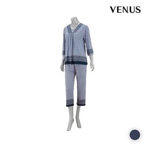 [비너스][출고가 59000원]폴리스판 기하 보더나염 하의(SVEP3711F)