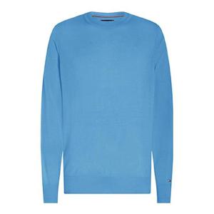 23SS 타미힐피거 Light 블루 crew 넥 스웨터 MW0MW33128C35