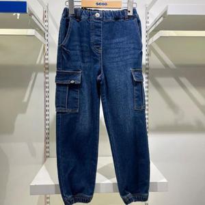 에스핏 HC21 카고 조거 데님바지 SJY710MJPT43