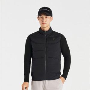 테일러메이드  2025 F W 남성 베이직 구스다운 베스트  TMDVE4701-199 블랙