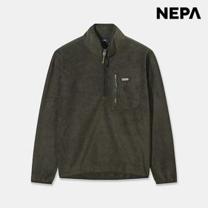 네파 남성 플러피 플리스 반집업 티셔츠 (7L75464)