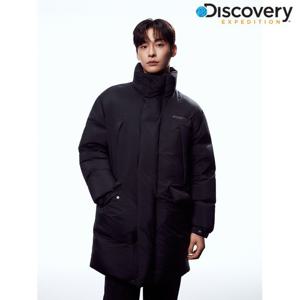 [디스커버리] 남성 하이넥 사파리 다운 롱패딩 DMDJ5O056-BKS