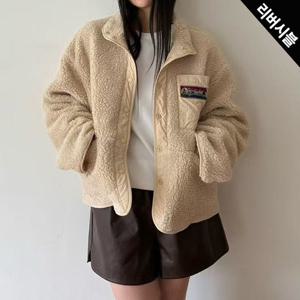 [올리비에스클로젯]리버시블 투웨이 뽀글이 점퍼_O2511JP016D