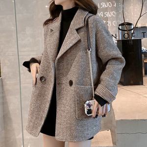 [올리비에스클로젯]체크소매 헤링본 자켓_O2511JK607D