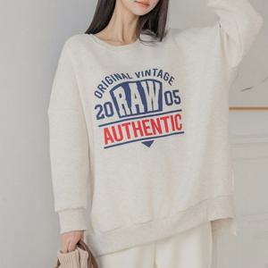 나야홍 / 빅사이즈 511 어센틱기모트임맨투맨 DYYV618