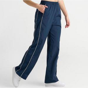 나이키 우먼스 하이웨이스트 우븐 오픈 헴 팬츠 B6 FV7656 478