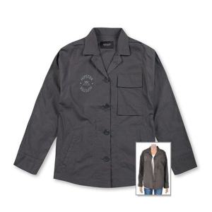 [잭앤질]플랫카라 셔츠형 점퍼(32162JP506_GY)