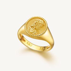 수앤진골드 알렉산더 시그넷 반지 24K 순금 7.5g