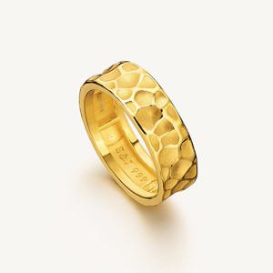 수앤진골드 해머드 밴드 반지 24K 순금 7.5g