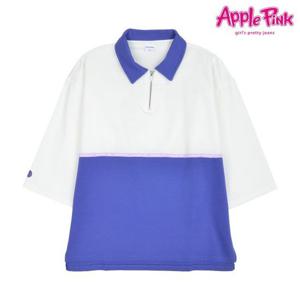 [애플핑크]7부 절개 카라티 (APK8Q203GS)