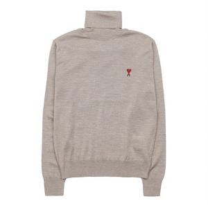 [아미] 스몰 하트 로고 터틀넥 니트 HKS411 KN0025 265