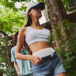 내셔널지오그래픽 N242WRG690 여성 배색 워터 브라탑 WHITE