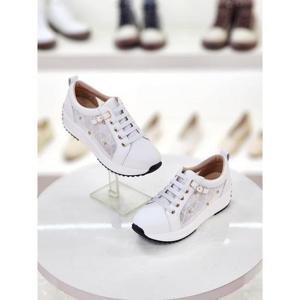 세레스 세이브존03 세레스 여성 소가죽 캐주얼 시스루 밴딩끈 쿠션 스니커즈 4cm SAVKRP2SD-99