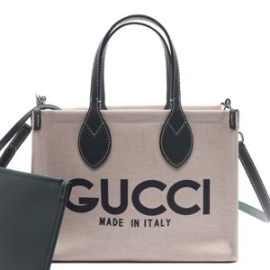 [구찌]24FW 여성 로고 프린트 미니 토트숄더백 (772144 FACUL 8572 24F)