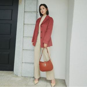 [올리비아하슬러] 여성 세미 와이드핏 모직팬츠_OHDWPT210 OHDWPT210