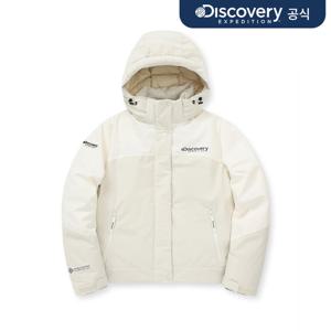 디스커버리 여성 베르겐 고어 윈드스토퍼 구스다운 숏패딩 (IVORY) DWDJ7L046-IVS