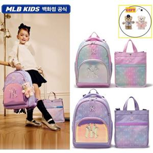 [MLB키즈] JD 오로라 모노그램 책가방 세트(7FBKM015N)