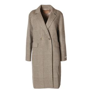 [요하넥스]테이러드카라 체크 롱 코트 J4D1C-05