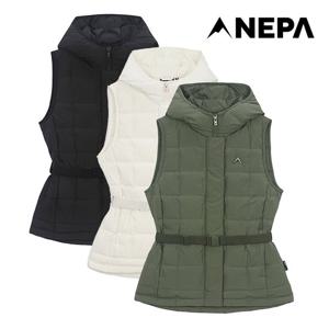 [택가219,000원] 네파 여성 모노 튜브 후디 다운 베스트 7K81360