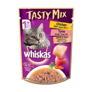 위스카스 테이스티믹스 닭고기 참치와 당근 70g