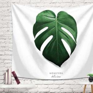 자이언트잎 패브릭 가림막 포스터 (특대)200X150