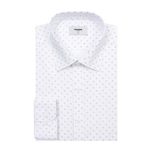 [레노마(셔츠)]도형 스트레치 프린트 슬림핏 셔츠(일산RNFSL0143WH)