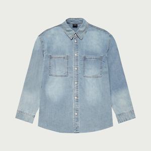 [행텐주니어]행텐틴즈 투포켓 소프트 워싱 데님셔츠_254(14510-0