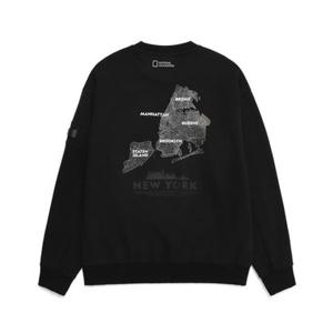 [내셔널지오그래픽]MW N223USW240 남성 시티익스플로어 아트웍 세미루즈핏 맨투맨 198