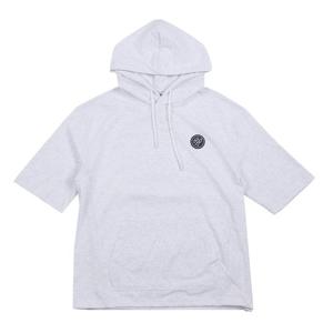 [뱅뱅]남녀공용 등판 레터링 후드 반팔 티셔츠 CTL138