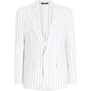 돌체앤가바나 수트 자켓 G2QS6T FR3F0 S8052 WHITE BLACK