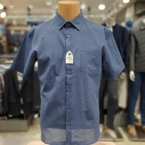 런던포그 본점 HL01 솔리드 써커 반팔 셔츠 FMA3A25