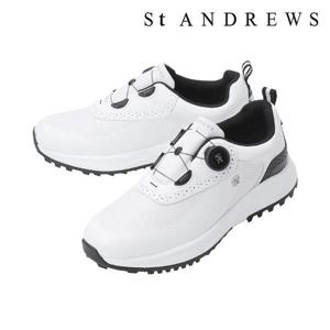 세인트앤드류스  (811E1SE002WH) 남성 투톤 논스파이크 타공 다이얼 골프화