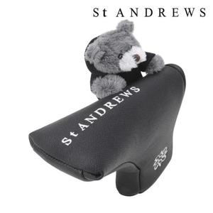 세인트앤드류스  (831E1CVA03BK) 공용 후드 테디베어 블레이드형 퍼터 커버