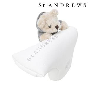 세인트앤드류스  (831E1CVA03WH) 공용 후드 테디베어 블레이드형 퍼터 커버