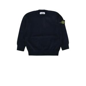 스톤아일랜드 키즈 키즈 네이비 Crew 스웨트셔츠 5100001B2 V0020