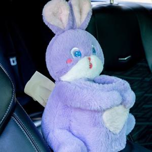 2in1 차량용 인형 휴지통 겸 티슈케이스