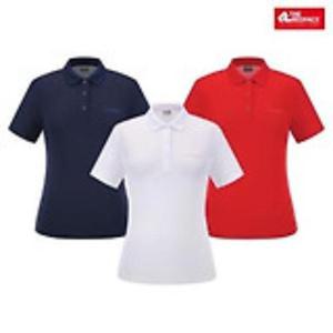 레드페이스 HC22 등산캠핑트레킹여성 쿨에어요꼬칼라하프우먼티셔츠 REWFTSM24250