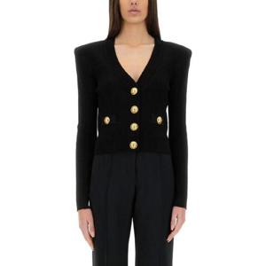 발망 골드 버튼 브이넥 가디건 1908815