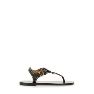 이사벨 JOONI 레더 스터드 버클 장식 샌들 1950194