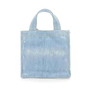 아크네 로고 디테일 데님 토트백 1627540