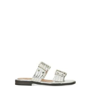 가니 페미닌 버클 메탈릭 샌들 1944536