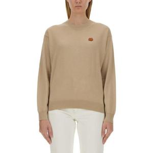 겐조 로고 장식 크루넥 울 니트 1593568