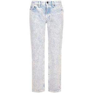 생로랑 로우 웨이스트 데님 팬츠 653079