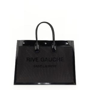 생로랑 리브 고쉬 레더 나일론 토트백 1143445