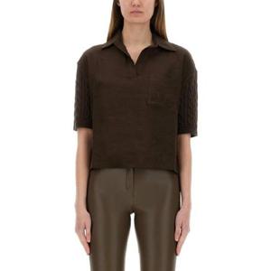 막스마라 PAVIDI 리넨 폴로 셔츠 1993430