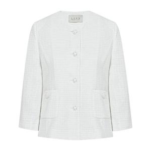 [린]루피린 트위드 자켓(LCJKPD0100/화이트)_DG
