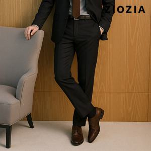 [지오지아] 블랙 트윌조직 사계절 정장팬츠 (ABD5SP1201_BK)